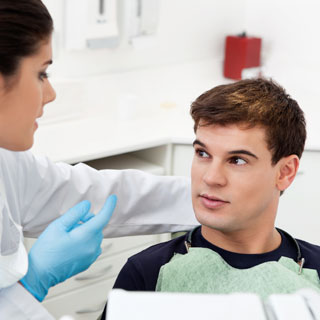 Doctor explaining the procedure to the patient